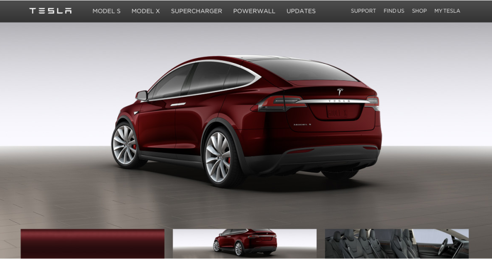 Model X Configurator