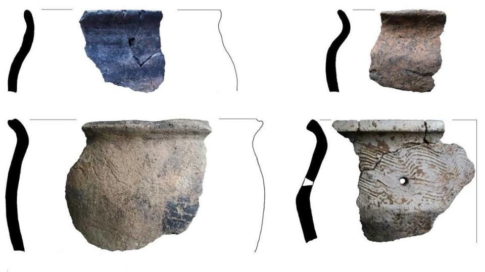 Archaeologists unearthed pieces of Ottonian pottery at the site.