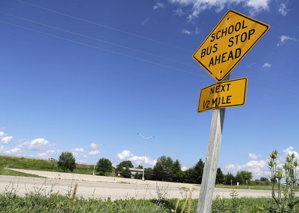 This park-and-ride lot owned by Winnebago County used to be a bus stop for students who live in Oshkosh but go to school in Winneconne. Because the lot is within the Oshkosh school district's boundaries, Oshkosh said Winneconne can't use the lot.