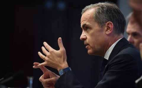 Mark Carney  - Credit: VICTORIA JONES/AFP