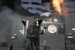 behemoth 01 In Photos: Slipknot Kick Off Knotfest Roadshow with Volbeat, Gojira, and Behemoth   Setlist + Video (7/26)