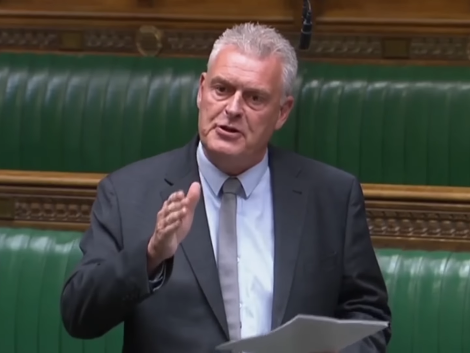 Anderson made controversial remark about food banks in Commons this week (Parliament TV)