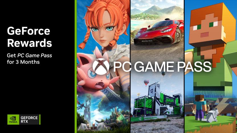 Nvidia y Xbox regalan 3 meses de PC Game Pass