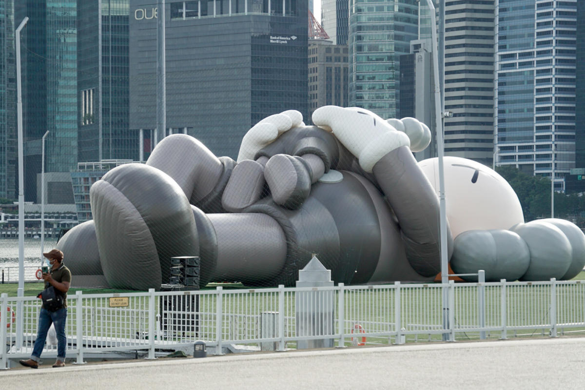 Kaws event in Singapore to reopen after court order lifted