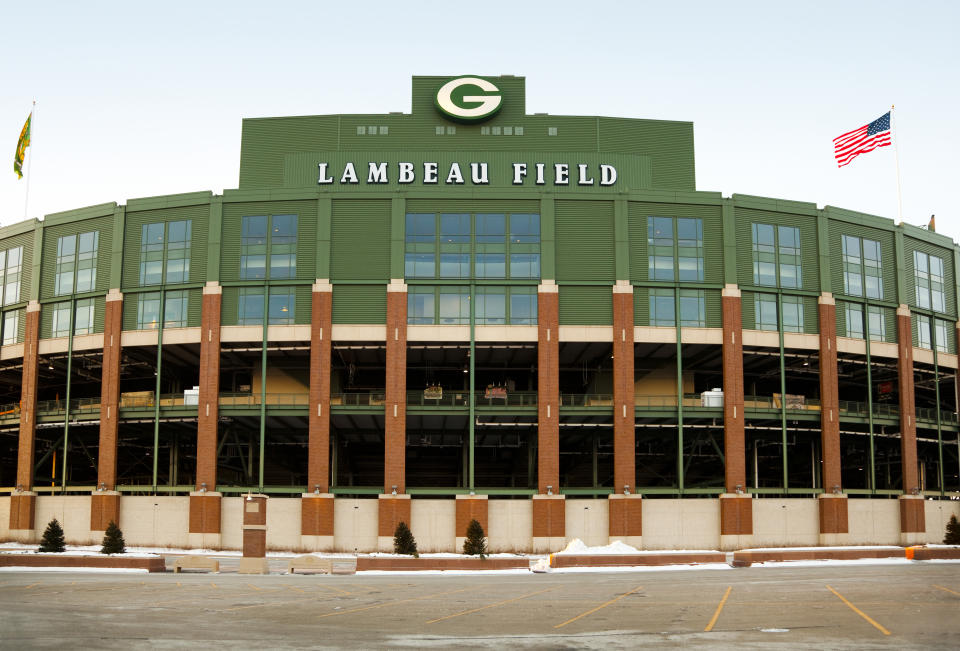 Lambeau Field; Home of the Green Bay Packers