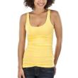 Yellow ribbed tank, $8.00.