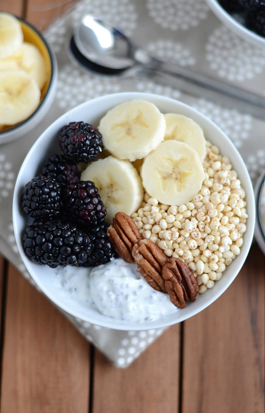 Chia Yogurt Power Bowl from Fit Foodie Finds