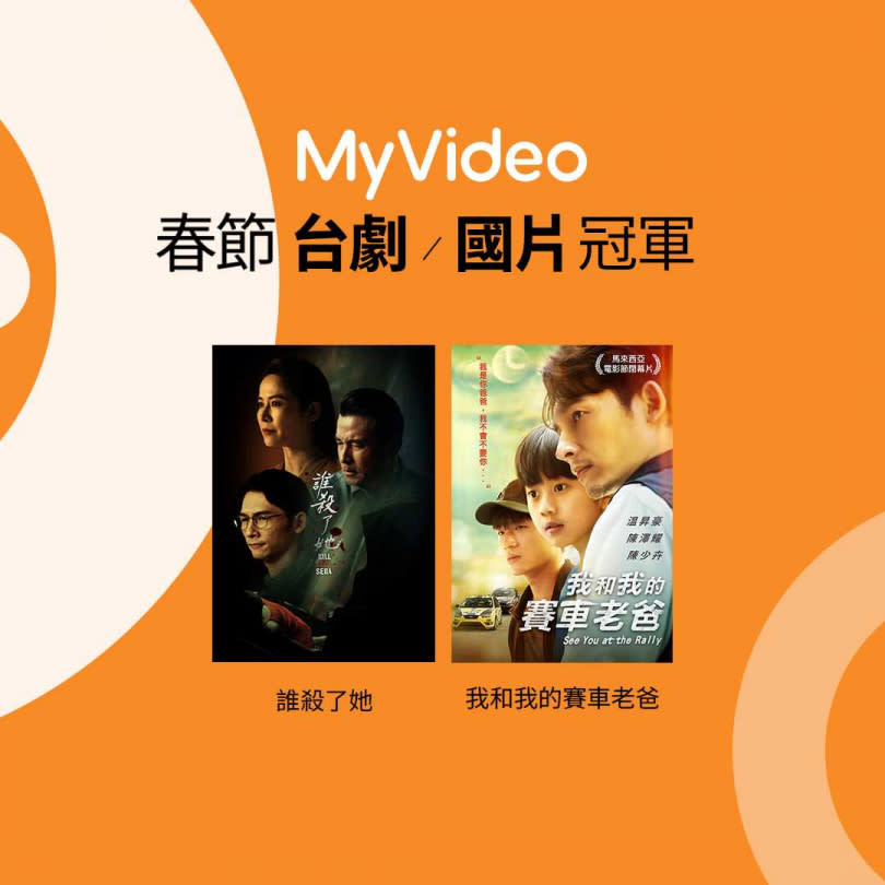 春節台劇、國片冠軍。（圖／MyVideo）