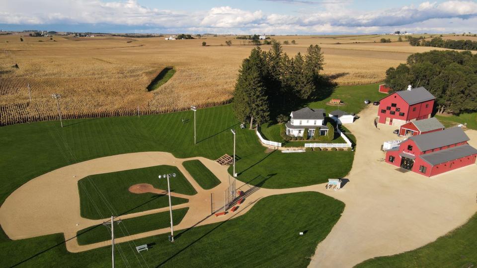 <p>In Dyersville, Iowa, fans can run the bases at the <a href="https://www.fieldofdreamsmoviesite.com/" rel="nofollow noopener" target="_blank" data-ylk="slk:Field of Dreams diamond;elm:context_link;itc:0;sec:content-canvas" class="link "><em>Field of Dreams</em> diamond</a>, next to the same cornfields <a href="https://people.com/tag/kevin-costner/" rel="nofollow noopener" target="_blank" data-ylk="slk:Kevin Costner;elm:context_link;itc:0;sec:content-canvas" class="link ">Kevin Costner</a> did in the 1990 Oscar-nominated movie. On Aug. 12, you can also watch the Yankees and White Sox battle in the <a href="https://www.mlb.com/news/field-of-dreams-game-tickets-and-faqs" rel="nofollow noopener" target="_blank" data-ylk="slk:first MLB game;elm:context_link;itc:0;sec:content-canvas" class="link ">first MLB game</a> ever played on the famous diamond.</p>