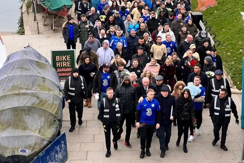 A memorial walk was held in Richmond (Supplied)