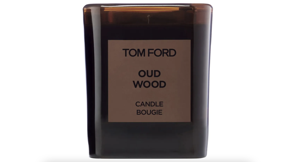 A photo of Tom Ford Oud Wood Candle.