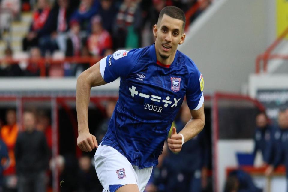 Gassan Ahadme has left Ipswich Town to join Charlton Athletic on a permanent deal <i>(Image: Ross Halls)</i>