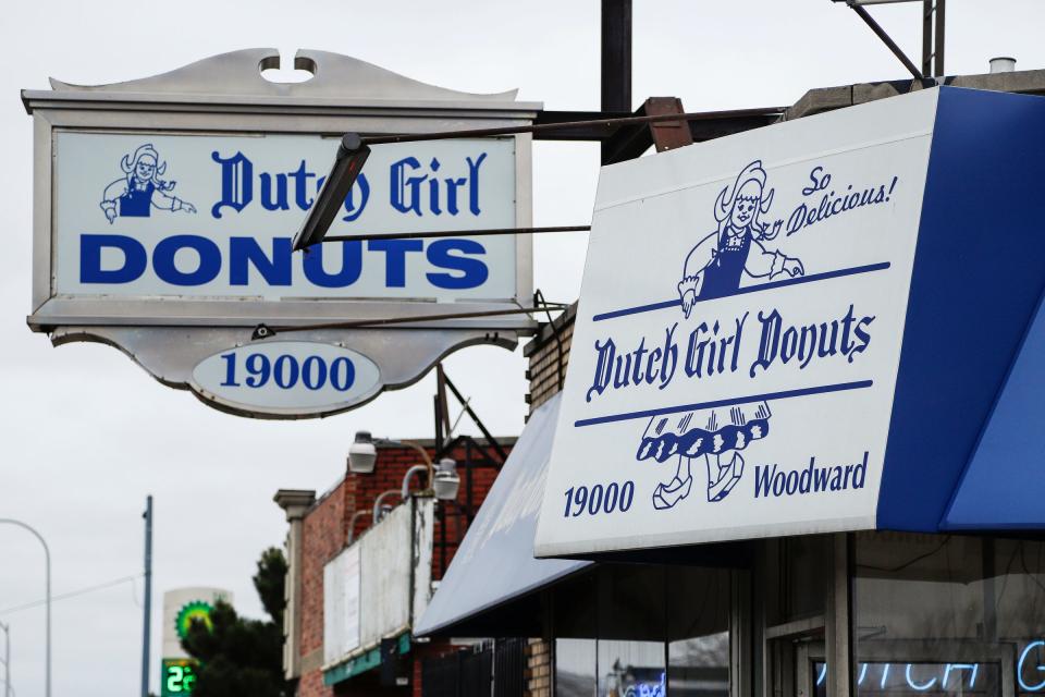 Dutch Girl Donuts on Woodward Avenue in Detroit.