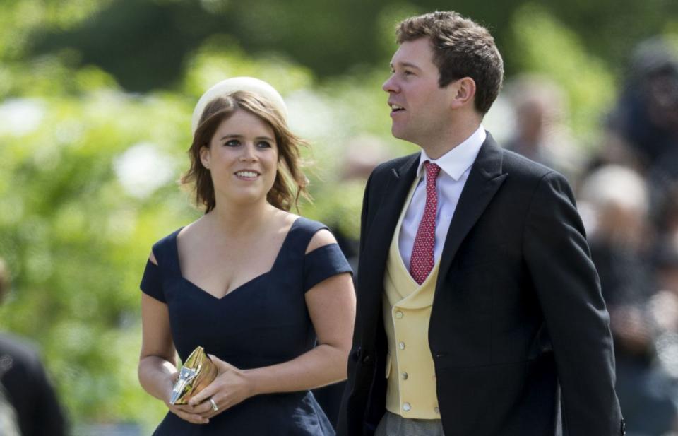 La princesa Eugenia y Jack Brooksbank se casaron el 12 de octubre (Foto: UK Press Pool / Getty Images).