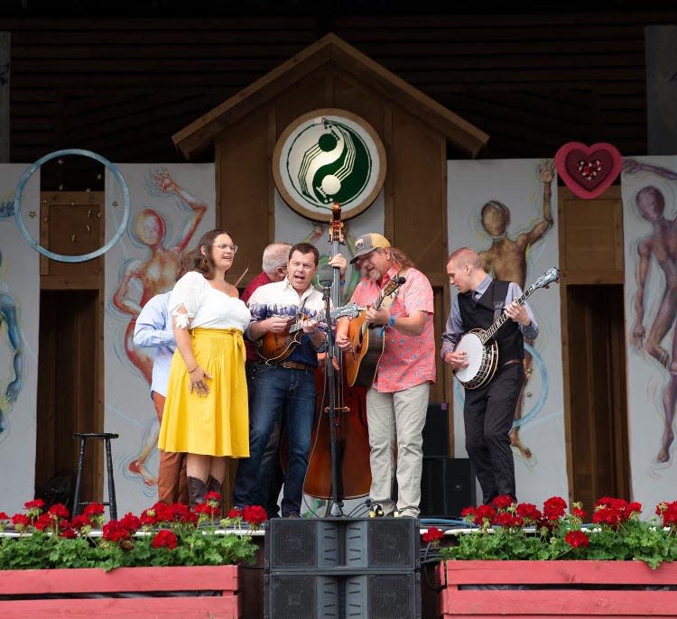 West Michigan's Full Cord performs at Telluride Bluegrass Festival.