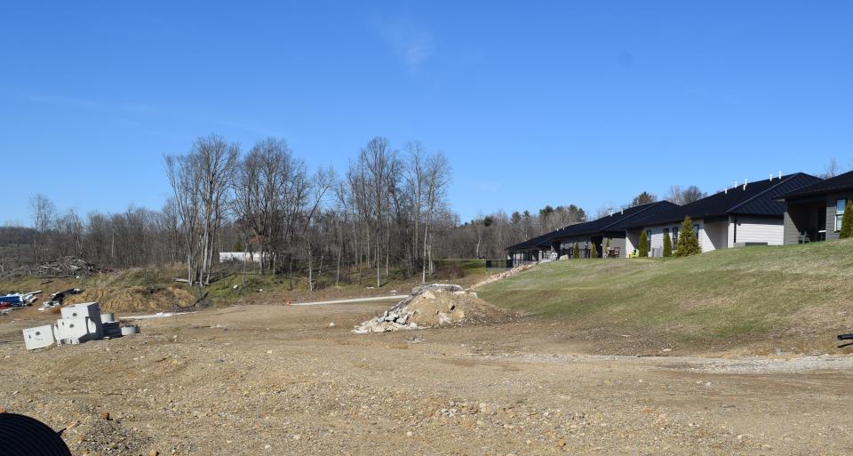 The land just west of Sill Street in Millersburg is being developed with the potential for nearly 100 new condominiums in Millersburg.