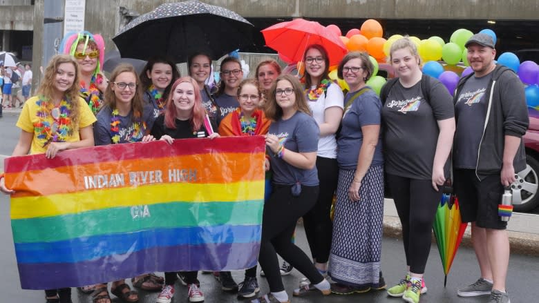 Springdale students lead the way at annual St. John's Pride Parade