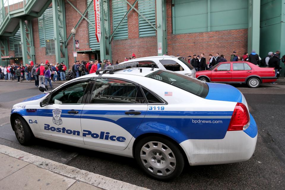 boston police car