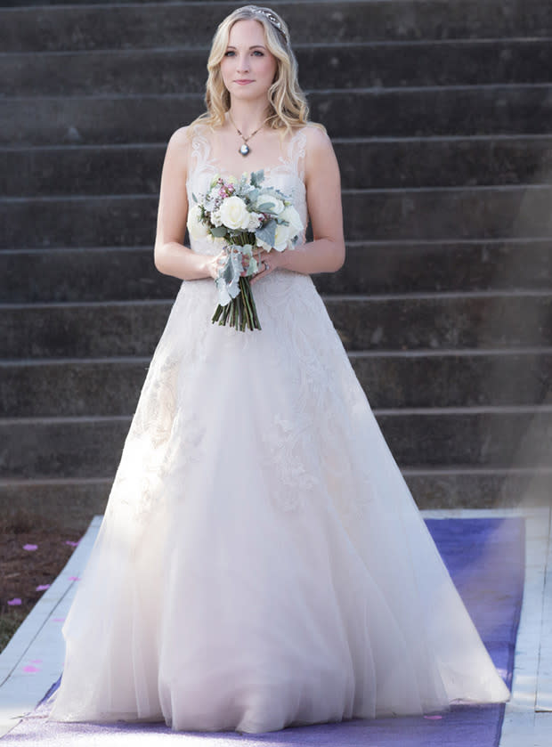 The Vampire Diaries Caroline Wedding Dress