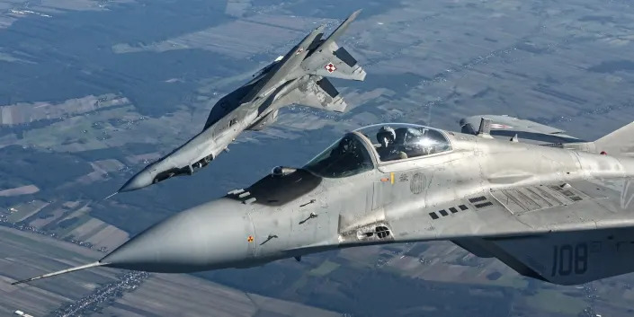 Poland MIG-29 fighter jets