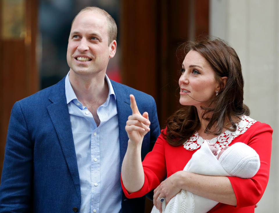 The couple waved at waiting fans and photographers. Photo: Getty Images