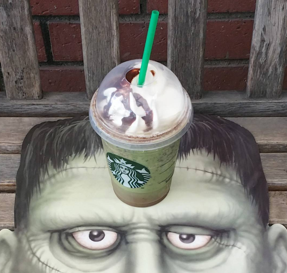 Pro tip: Starbucks has a “Frankenfrapp” on their secret menu item