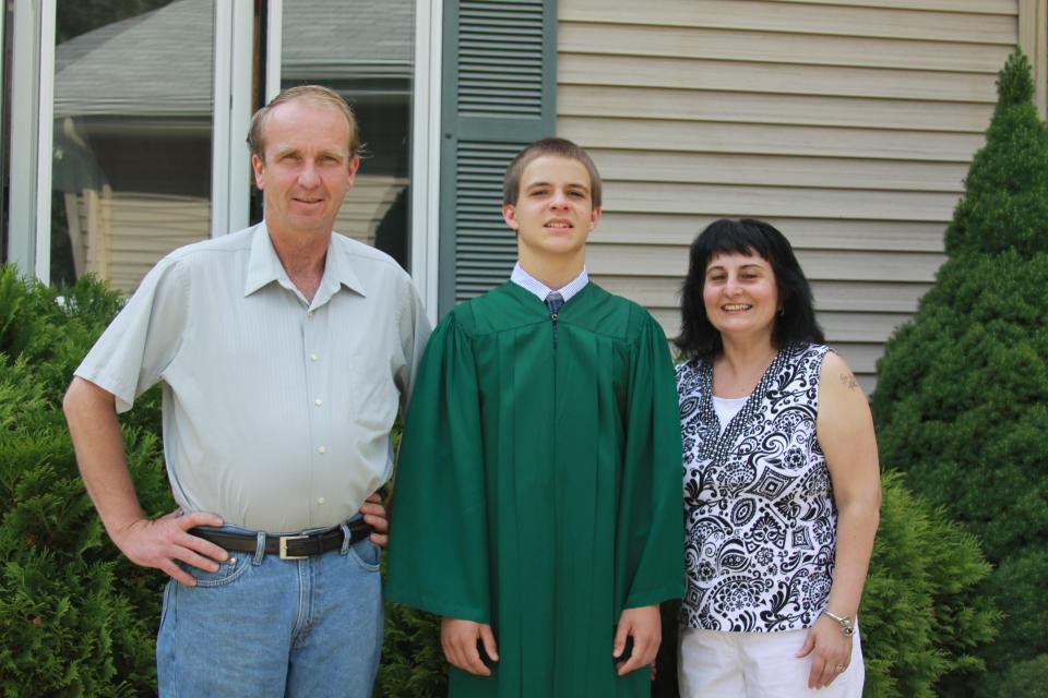 Kenneth, Matthew, and Janet Lindquist.