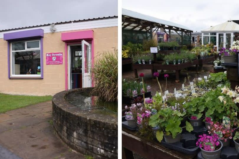 The shop is tucked away within the Bridgewater garden centre, off Halton Road