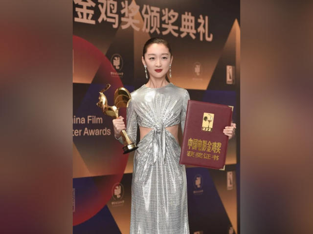 MOYNAT on X: Chinese actress Zhou Dongyu, winner of the Golden