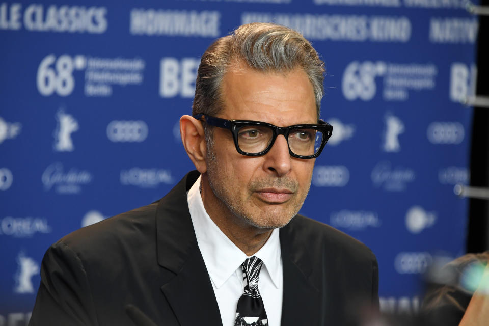 Actor Jeff Goldblum, pictured in February, shared an emotional Instagram post on Monday. (Photo: Pascal Le Segretain/Getty Images)