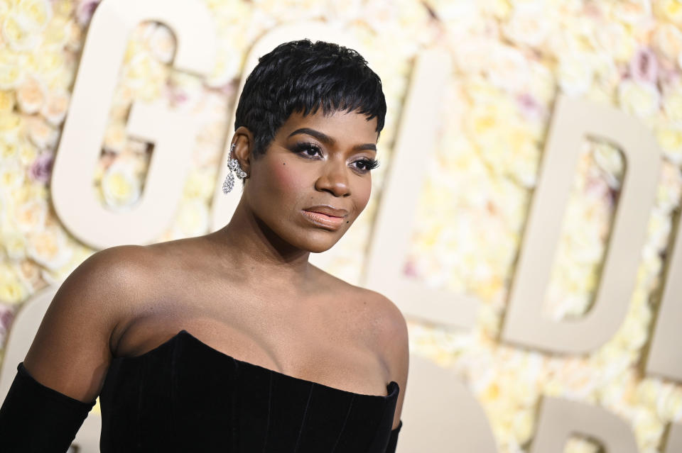 Fantasia Barrino at the 81st Golden Globe Awards. / Credit: Gilbert Flores/Golden Globes 2024/Golden Globes 2024 via Getty Images