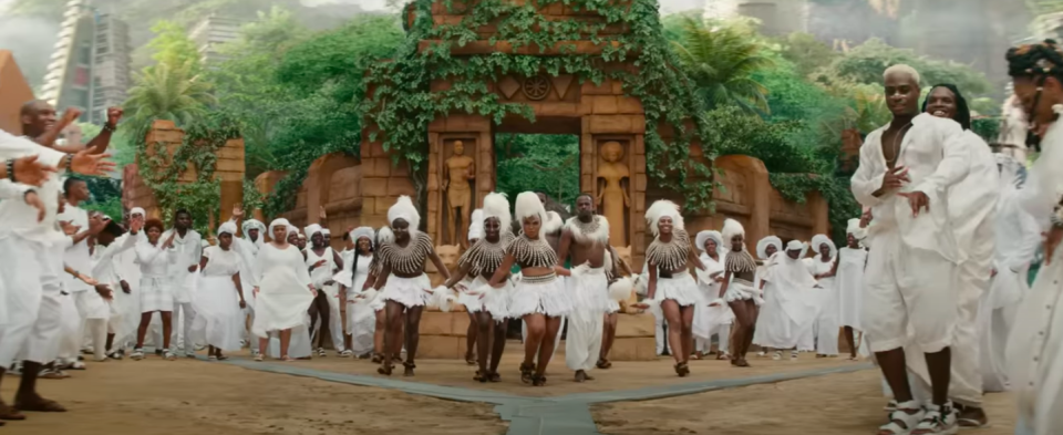 Screenshot from "Black Panther: Wakanda Forever"