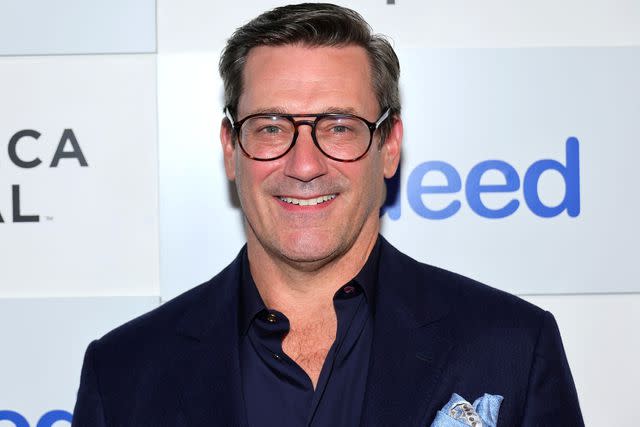 <p>Theo Wargo/Getty</p> Jon Hamm attends the "Maggie Moore(s)" premiere during the 2023 Tribeca Festival at Spring Studios on June 12, 2023