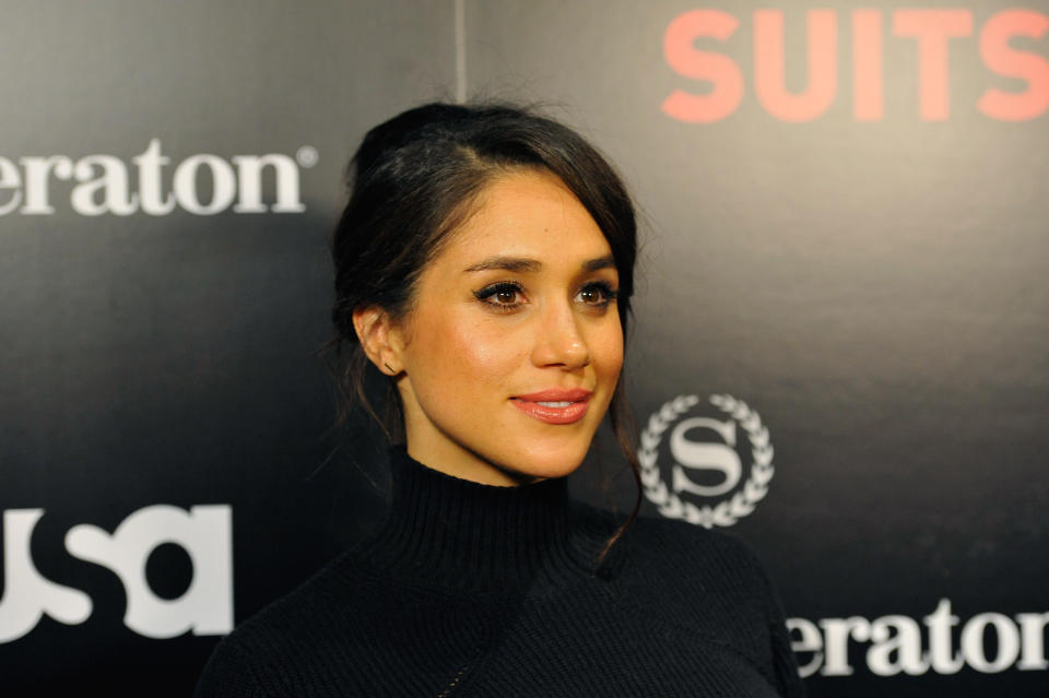 Herzogin Meghan 2016 bei der Präsentation der fünften Staffel von „Suits“. (Bild: Michael Tullberg/Getty Images)