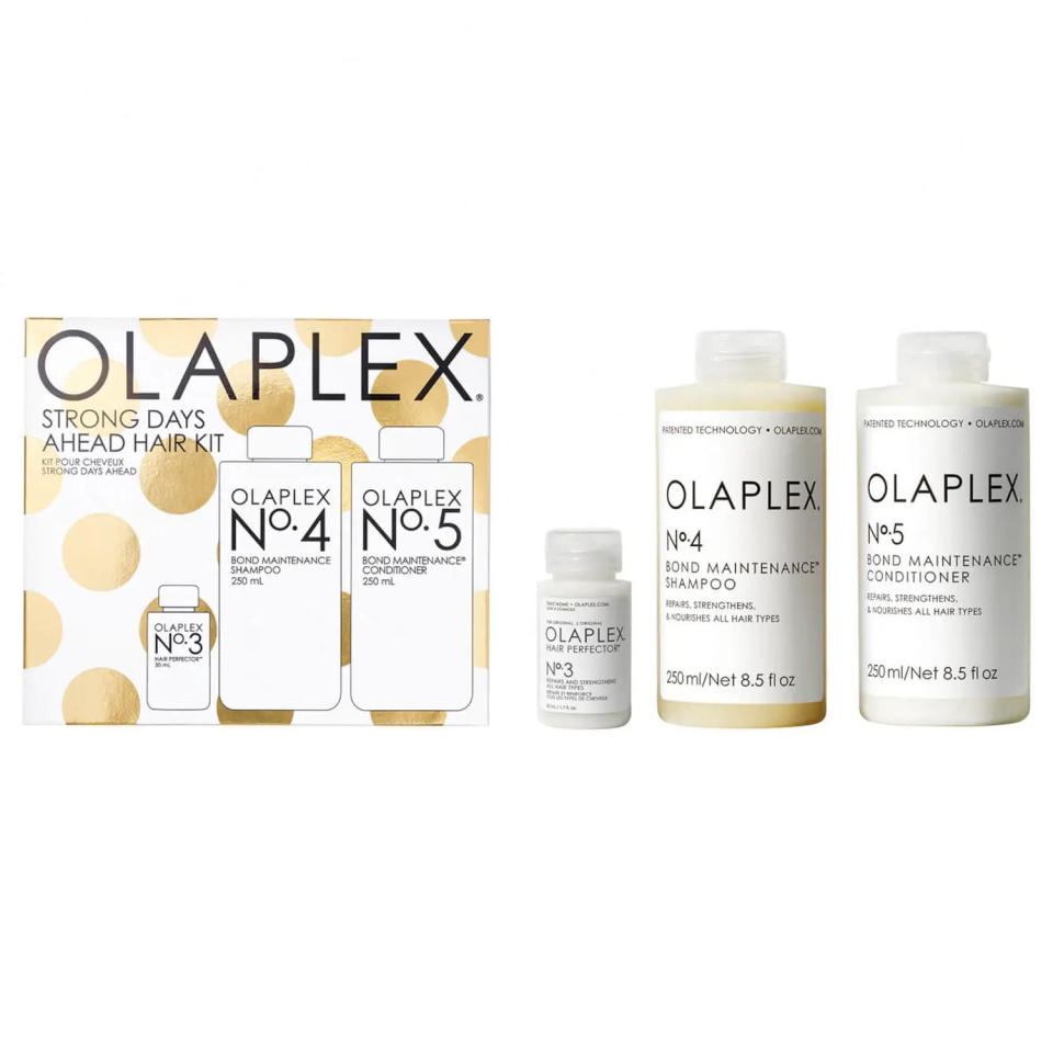 Olaplex Strong Days Ahead Hair Kit. (Photo: LookFantastic SG)