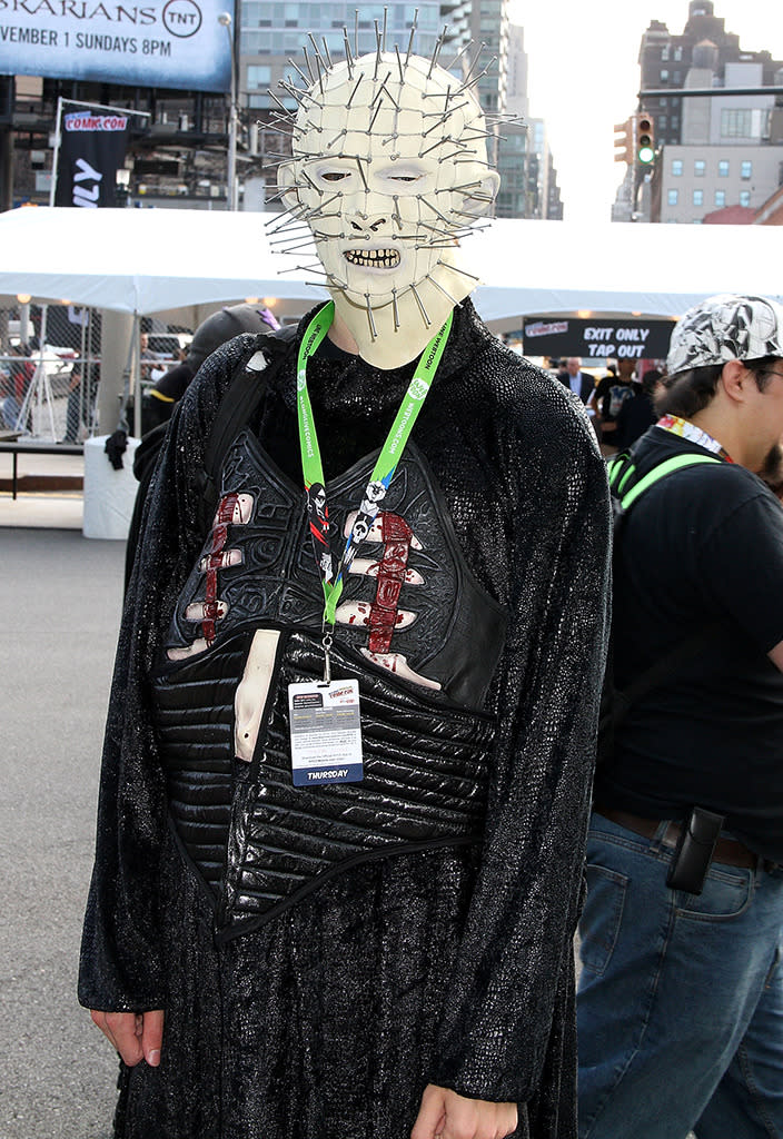 <p>Pinhead is going to give us nightmares. (Photo: Getty Images)</p>