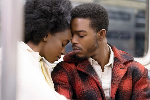 <p>Tatum Mangus/Annapurna Pictures/Courtesy Everett </p> KiKi Layne and Stephen James in 'If Beale Street Could Talk'