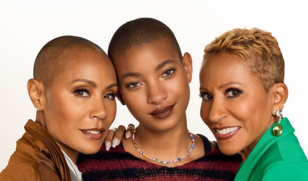 Jada Pinkett Smith, Willow Smith, and Adrienne Banfield Norris from 'Red Table Talk.'<p>Rebecca 'Bexx' Francoi</p>