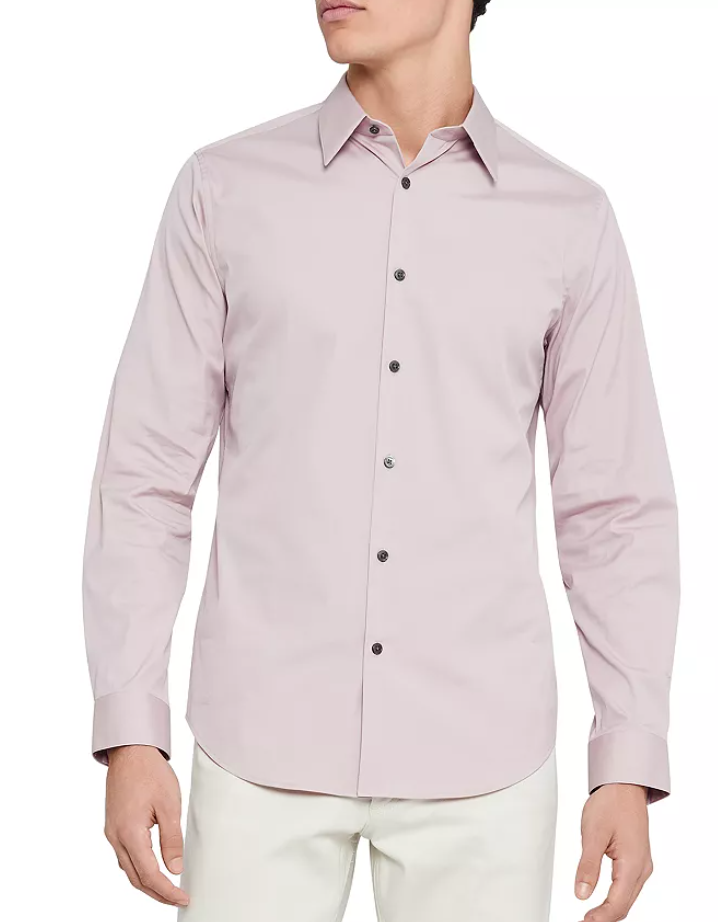 slim fit dress shirt