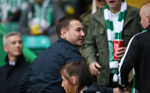 Martin Compston at Celtic Park - Credit: Getty images