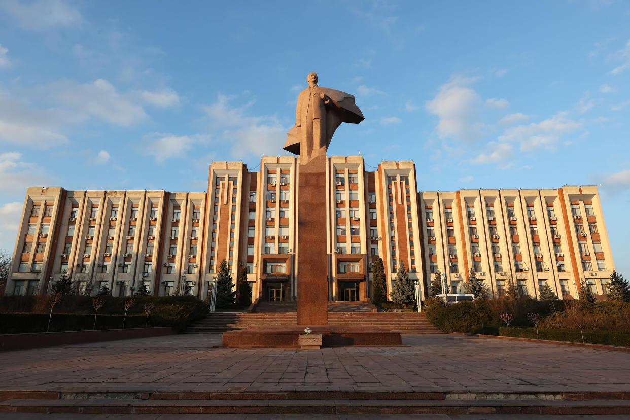 Tiraspol The Capitol Of Transnistria (Alexander Hassenstein / UEFA via Getty Images)