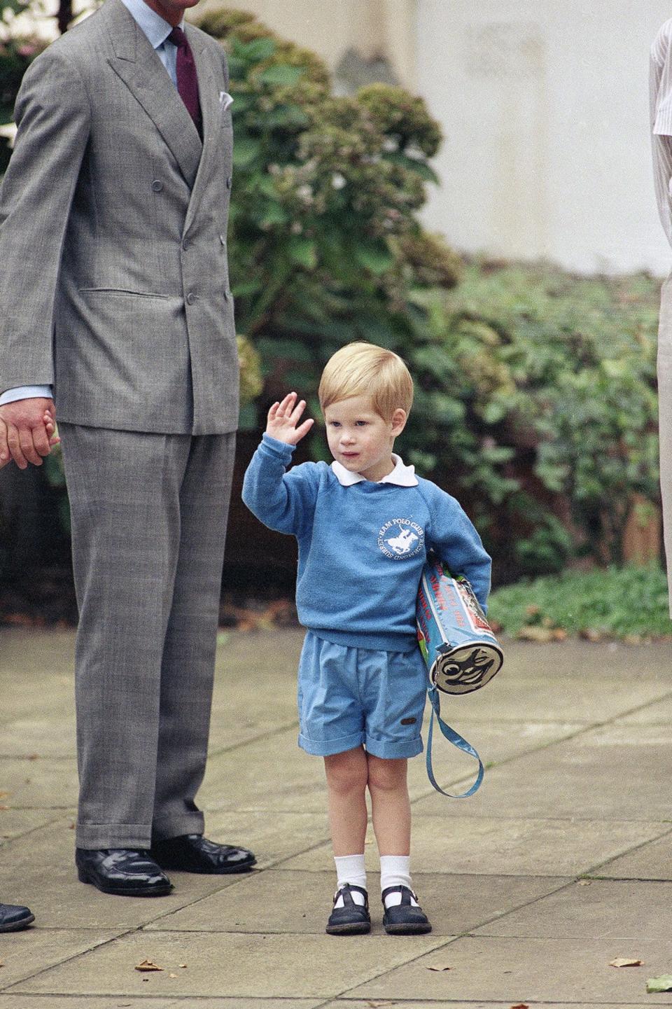 age 3 first day of school