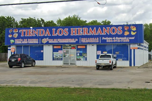 <p>Google Maps</p> Tuesday's fatal shootings at Tienda Los Hermanos are the latest in a rash of violent crimes targeting Latino businesses in Montgomery, Ala.