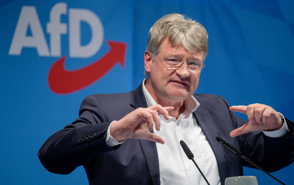 Der AfD-Bundesvorsitzende Jörg Meuthen. (Bild: Matthias Balk/dpa)