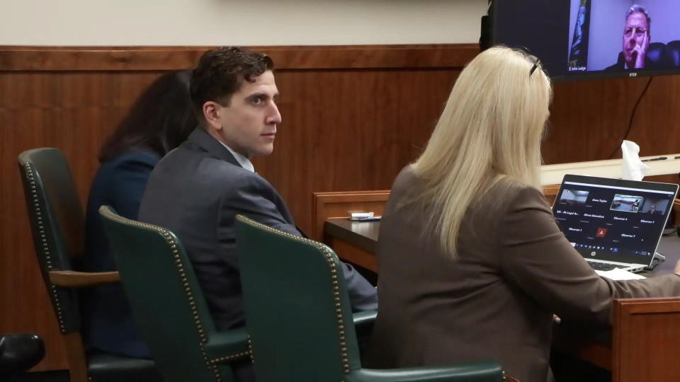 Brian Kohberger during a court hearing. / Credit: Pool