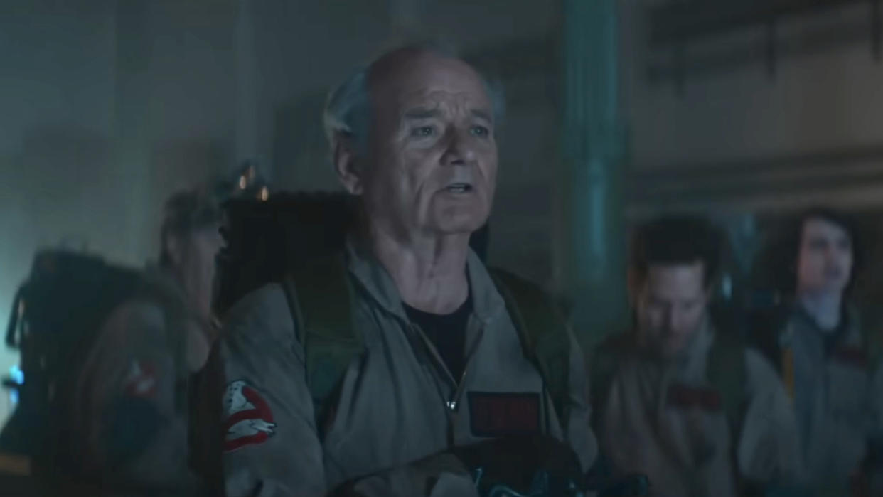  Bill Murray's Peter Venkman in Ghostbusters: Frozen Empire. 