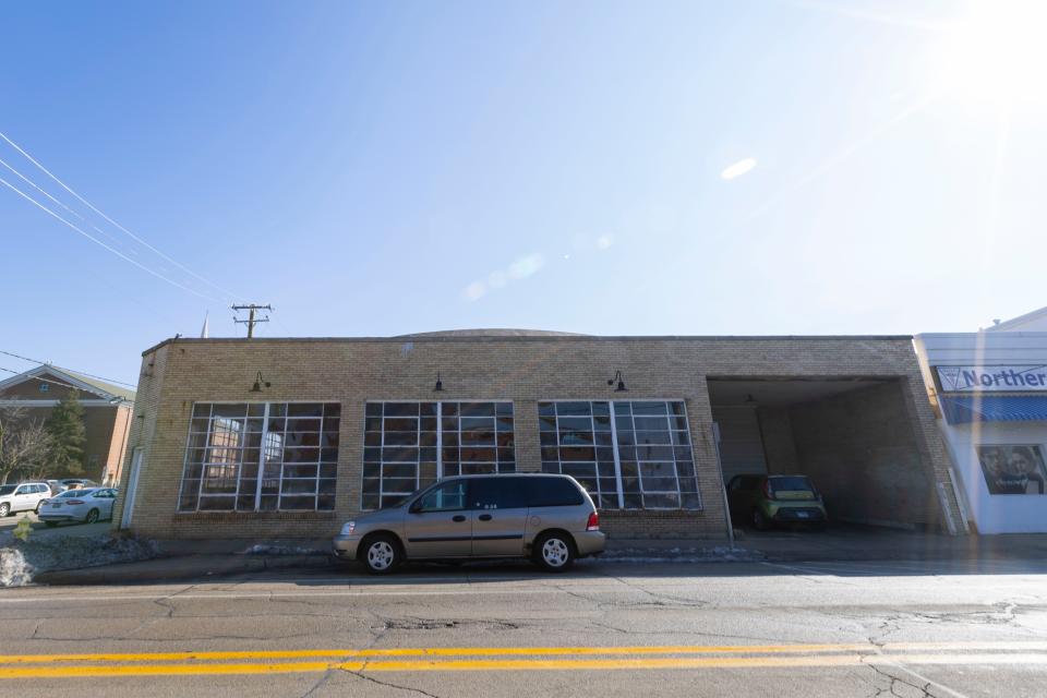 A vacant building at 125 N. Madison St., seen here Thursday, Feb. 1, 2024, in downtown Rockford, is the future home of Bent Oak Brewery, which is expected to open in spring 2025.