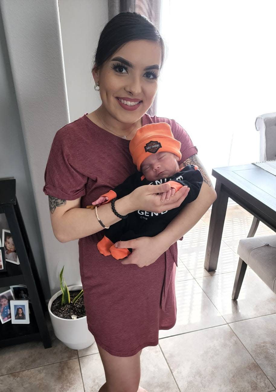 Edith Sanchez looks forward to returning home for Mother's Day after the birth of her son, Ares Sanchez, and undergoing a fetoscopic procedure to repair his spina bifida in utero.