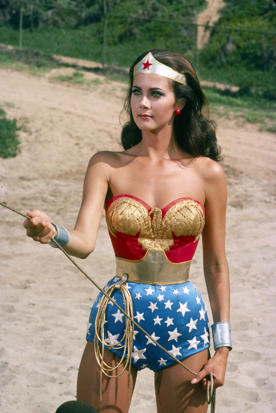 Lynda Carter como la 'Mujer Maravilla'. (Photo by Walt Disney Television via Getty Images Photo Archives/Walt Disney Television via Getty Images)