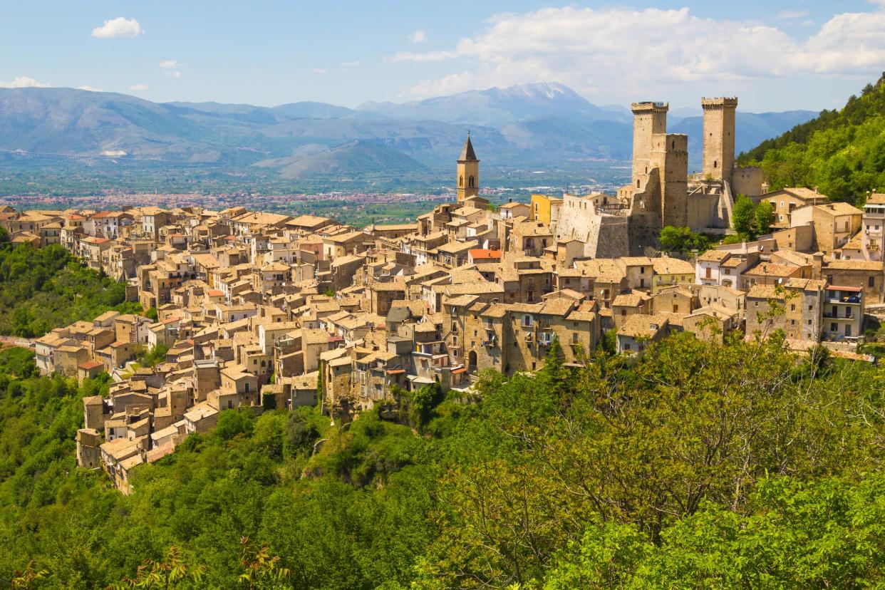 Pacentro in Abruzzo,